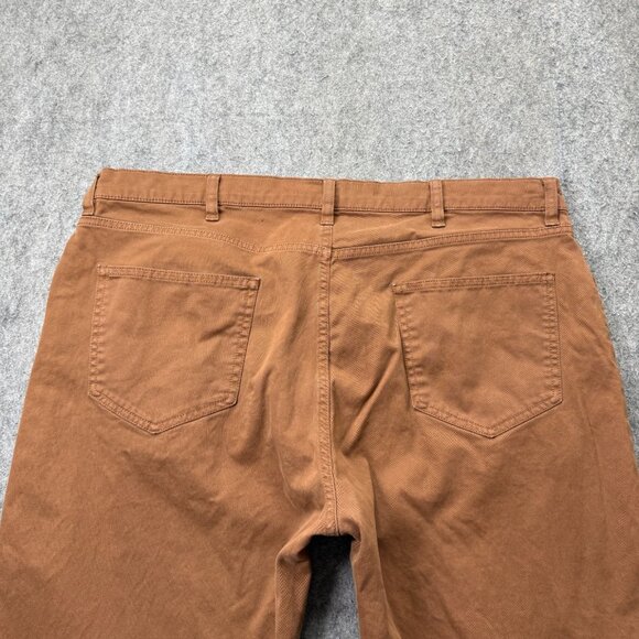 Brooks Brothers 5-Pocket Pants Men 40 x 32* Brown Advantage Stretch Slim Fit - Picture 7 of 16